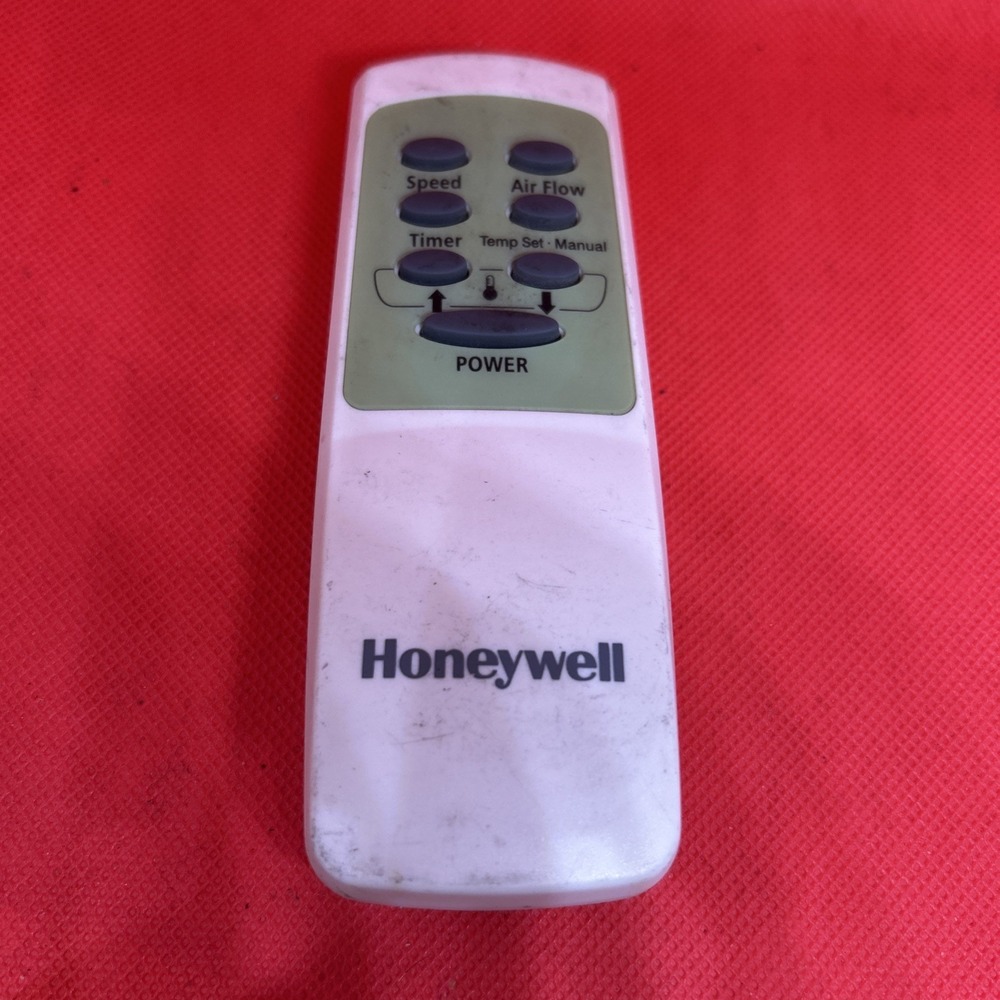 Honeywell Air Conditioner Remote White Green Extremely Rare Model Tested Works